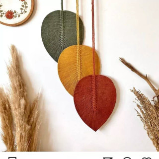 دیوارکوب مکرومه مدلبرگ پرداخت ۲ مرحله یی