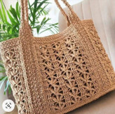 کیف ساحلی رافیا مدل لوتوس
