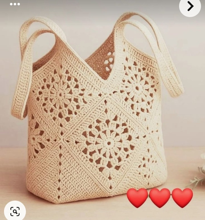 کیف دست بافت زنانه کتان